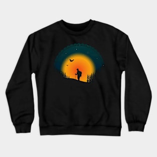 Sunset Wanderer Crewneck Sweatshirt